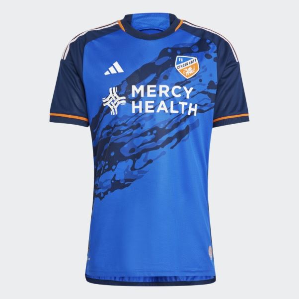 Maillot Fc Cincinnati 23/24 Domicile Authentique Bleu Adidas