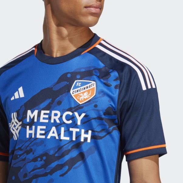 Maillot Fc Cincinnati 23/24 Domicile Authentique Bleu Adidas