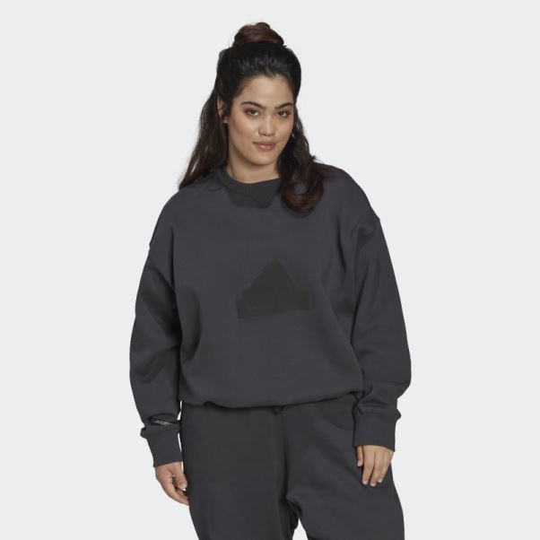 Sweat Adidas Carbone (taille Plus)