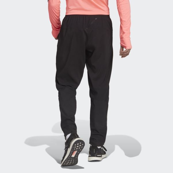 Adidas Pantalon De Jogging Réfléchissant Rapide Noir