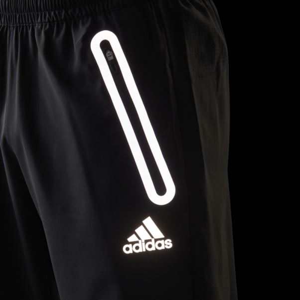 Adidas Pantalon De Jogging Réfléchissant Rapide Noir