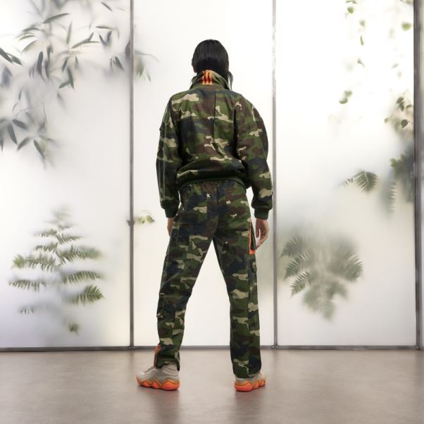 Aop Camo Pantalon Cargo En Toile (tous Genres) Adidas