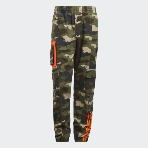 Aop Camo Pantalon Cargo En Toile (tous Genres) Adidas