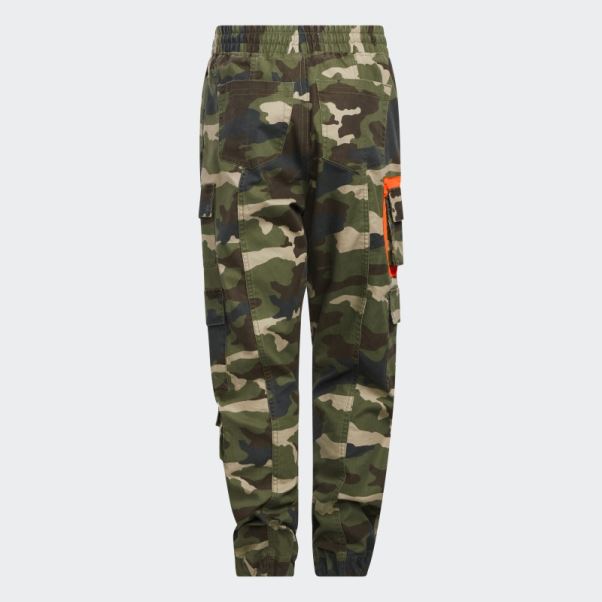 Aop Camo Pantalon Cargo En Toile (tous Genres) Adidas
