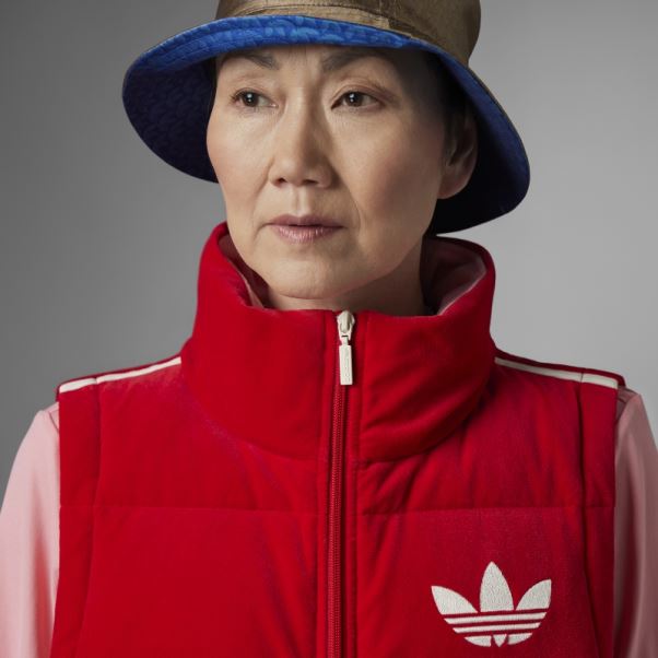 écarlate Adicolor Heritage Now Velours Gilet Adidas