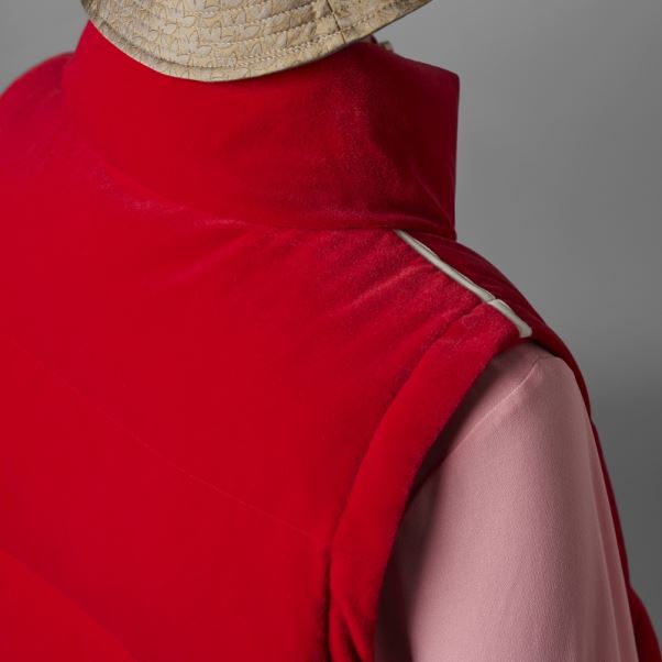 écarlate Adicolor Heritage Now Velours Gilet Adidas