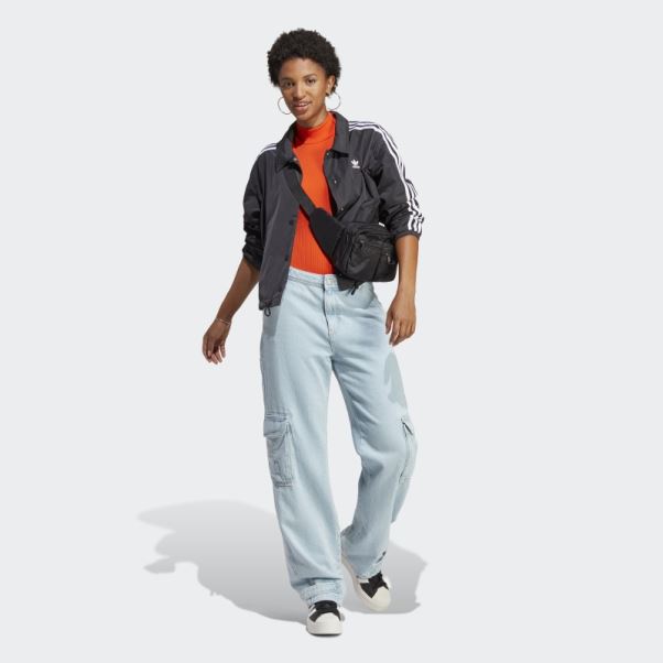 Adidas Veste D'entraîneur Adicolor Classics 3 Bandes Noir