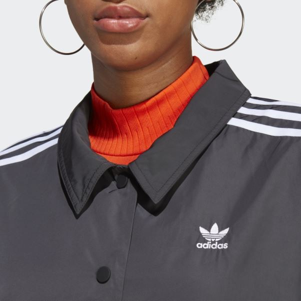 Adidas Veste D'entraîneur Adicolor Classics 3 Bandes Noir