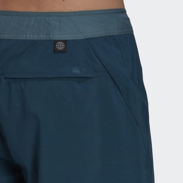 Short De Bain Parley Adidas Vert