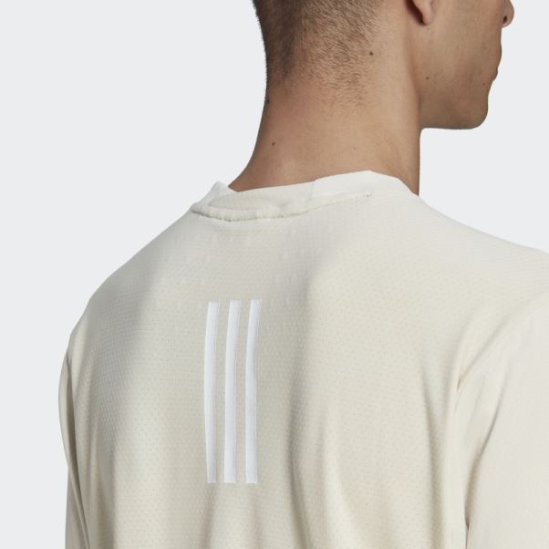 T-shirt Adidas Conçu 4 Entraînement Heat.rdy Hiit En Aluminium