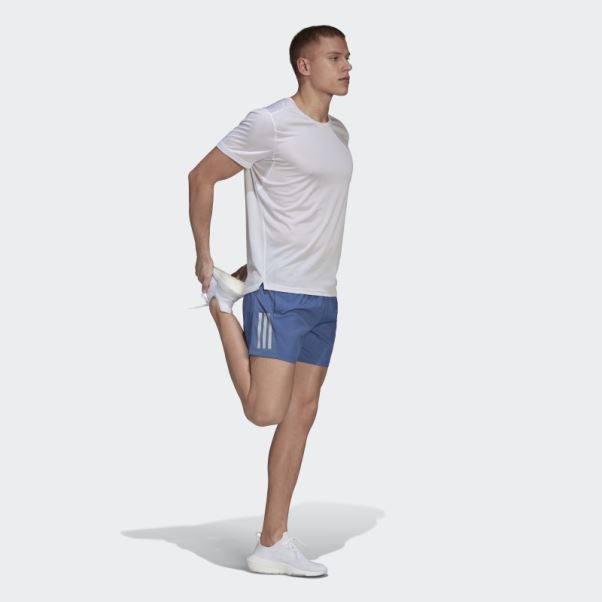Adidas Possède Le Short De Course Argent Mode