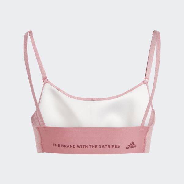 Soutien-gorge à Maintien Léger Adidas Yoga Studio Rose Mel