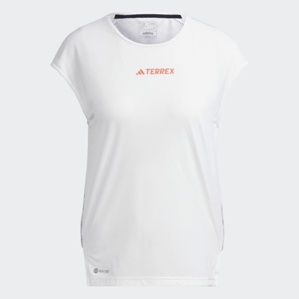 Adidas Terrex Agravic Pro Trail Running Top Blanc