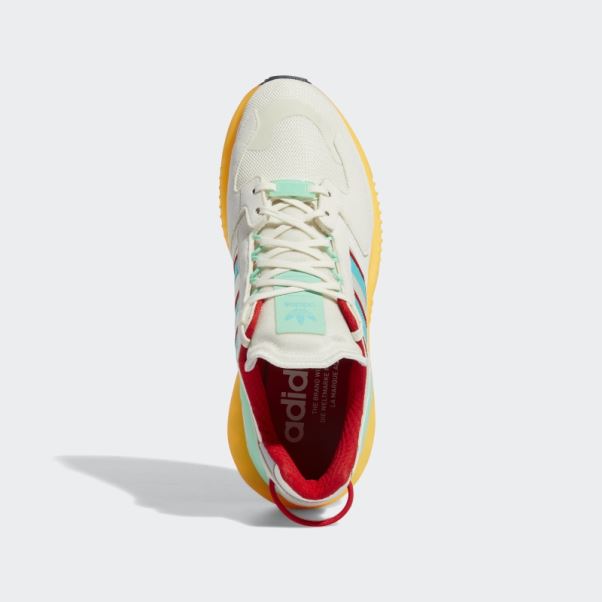 Adidas Zx 5k Boost Chaussures Blanches