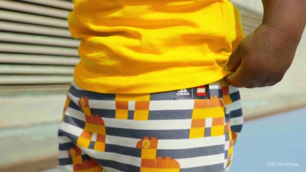 Adidas X Classic Ensemble T-shirt Et Pantalon Lego Mode Jaune