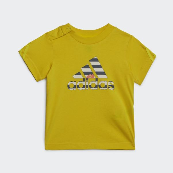 Adidas X Classic Ensemble T-shirt Et Pantalon Lego Mode Jaune