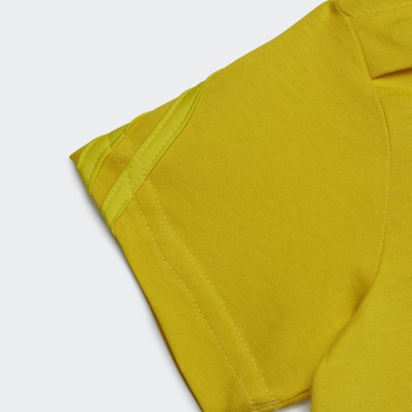 Ensemble T-shirt Et Pantalon Adidas X Classic Lego Jaune Chaud