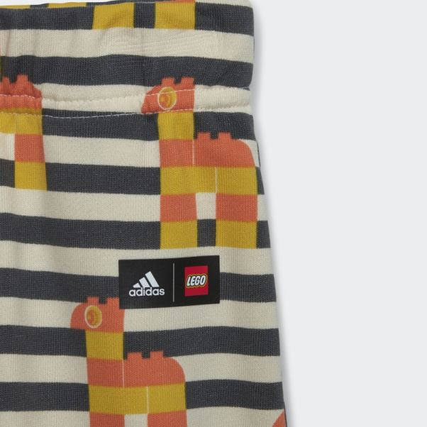 Ensemble T-shirt Et Pantalon Adidas X Classic Lego Jaune Chaud