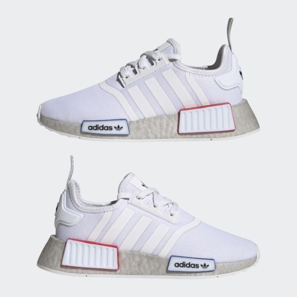 Mode Adidas Nmd-r1 Chaussures Raffinées Gris