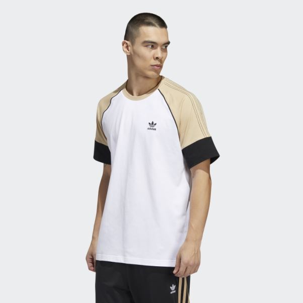 Tee Shirt Adidas Blanc