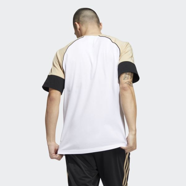 Tee Shirt Adidas Blanc