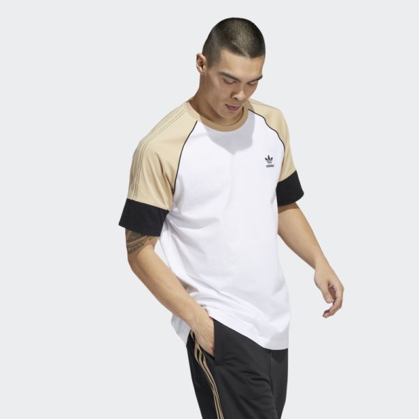 Tee Shirt Adidas Blanc