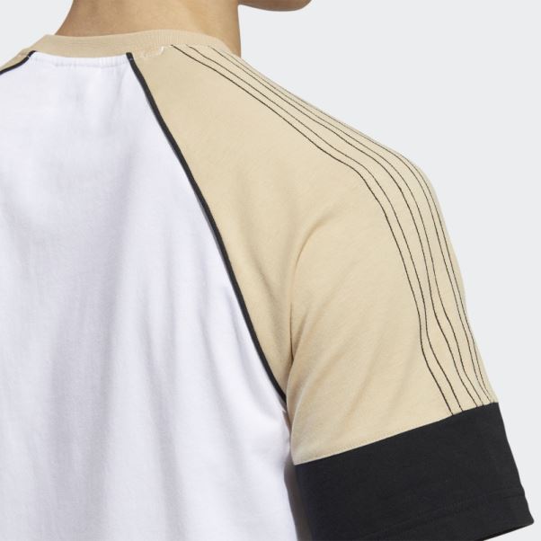 Tee Shirt Adidas Blanc