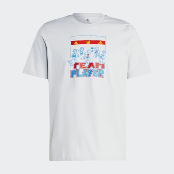 T-shirt Graphique Adidas X Lego Soccer Gris