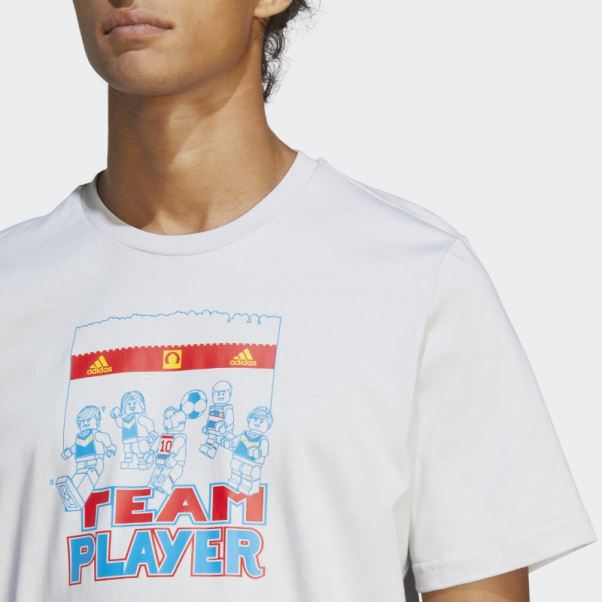 T-shirt Graphique Adidas X Lego Soccer Gris