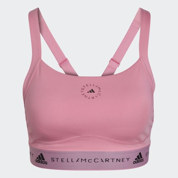 Adidas By Stella Mccartney Soutien-gorge Truepurpose Medium Support Rose Fashion