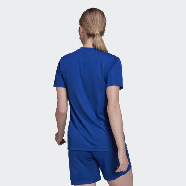 Maillot Graphique Adidas Entrada 22 Bleu Royal