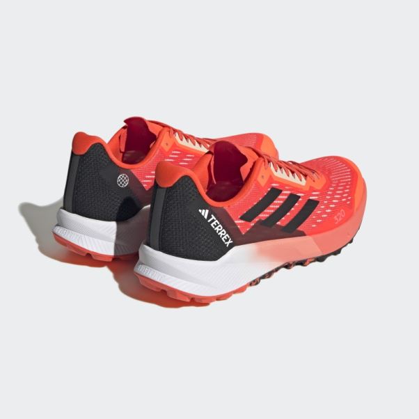 Adidas Terrex Agravic Flow 2.0 Chaussures De Course Sur Sentier Orange