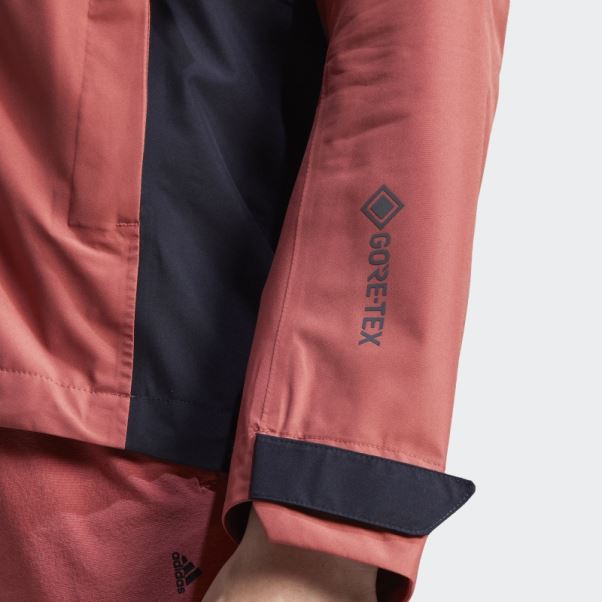 Veste De Pluie Adidas Terrex Gore-tex Paclite Rouge