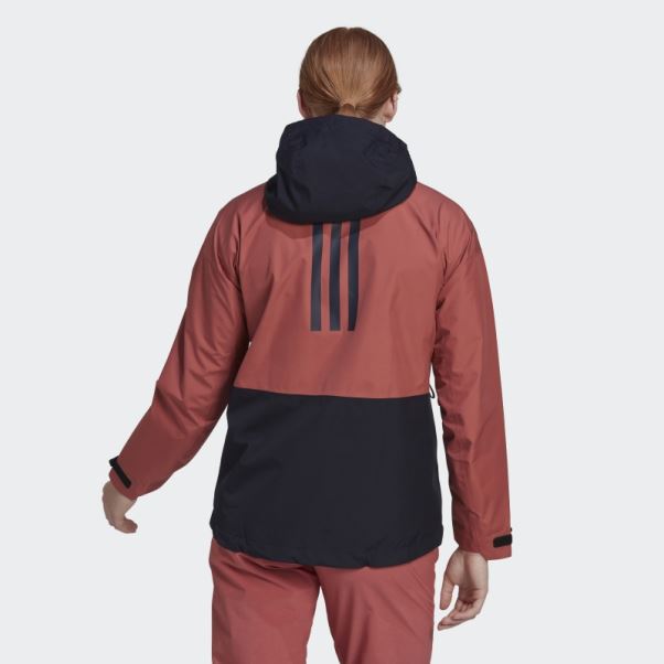 Veste De Pluie Rouge Terrex Gore-tex Paclite Adidas