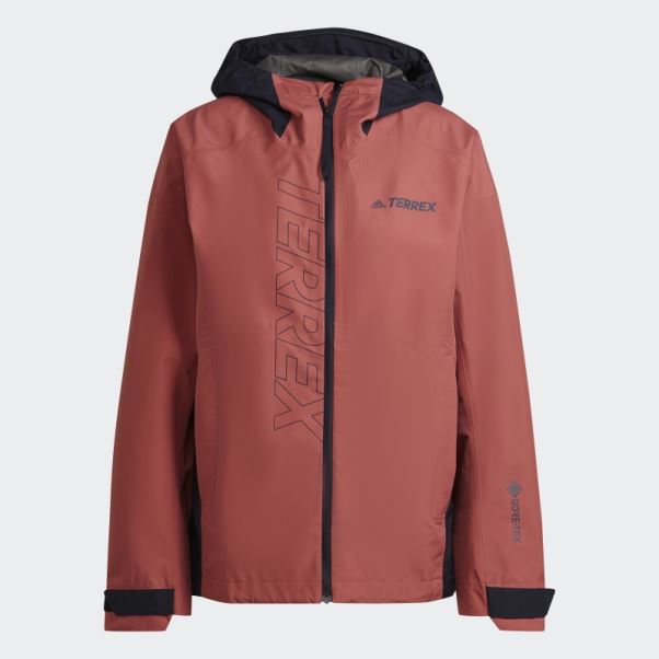 Veste De Pluie Rouge Terrex Gore-tex Paclite Adidas