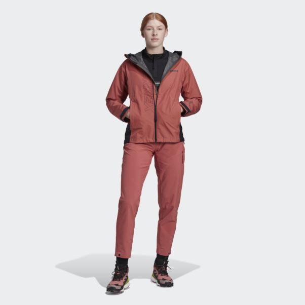 Veste De Pluie Rouge Terrex Gore-tex Paclite Adidas