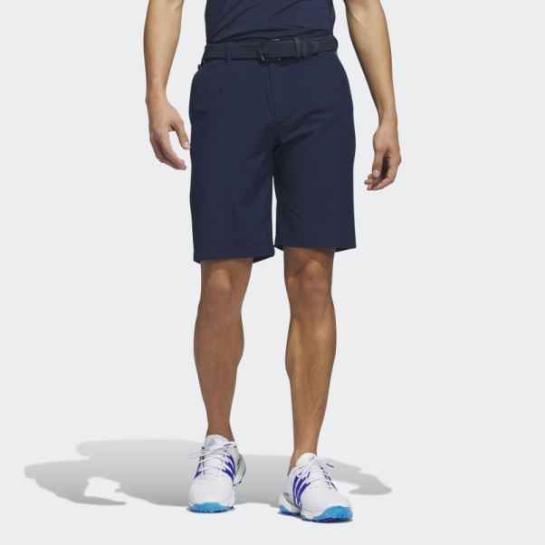 Adidas Short De Golf Bleu Marine Ultimate365 10 Pouces