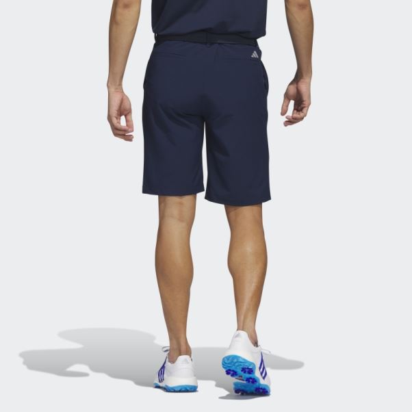 Adidas Short De Golf Bleu Marine Ultimate365 10 Pouces