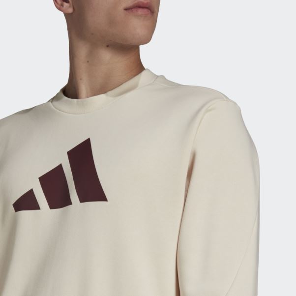 Future Icons Crew Sweat Adidas Blanc