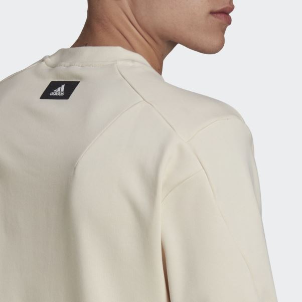 Future Icons Crew Sweat Adidas Blanc