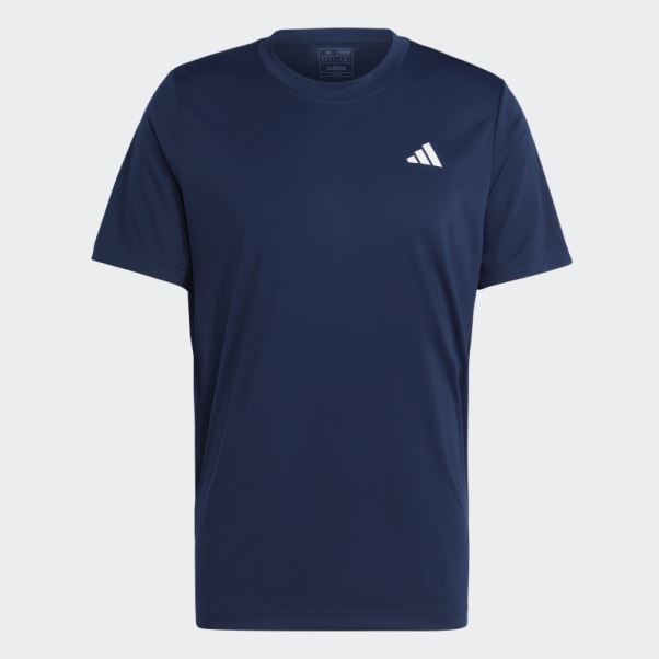 T-shirt De Tennis Club Adidas Bleu Marine
