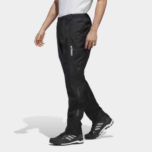 Adidas Terrex Gore-tex Paclite Pantalon De Survêtement De Pluie Noir