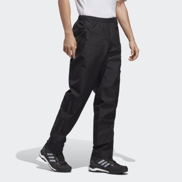 Adidas Terrex Gore-tex Paclite Pantalon De Survêtement De Pluie Noir
