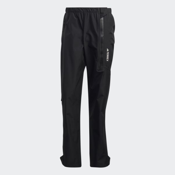 Adidas Terrex Gore-tex Paclite Pantalon De Survêtement De Pluie Noir