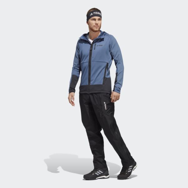 Adidas Terrex Gore-tex Paclite Pantalon De Survêtement De Pluie Noir