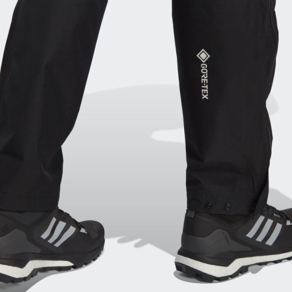 Adidas Terrex Gore-tex Paclite Pantalon De Survêtement De Pluie Noir