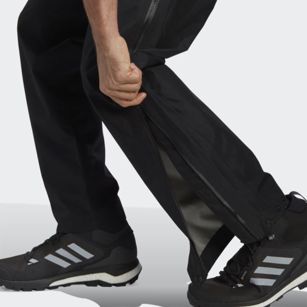 Adidas Terrex Gore-tex Paclite Pantalon De Survêtement De Pluie Noir