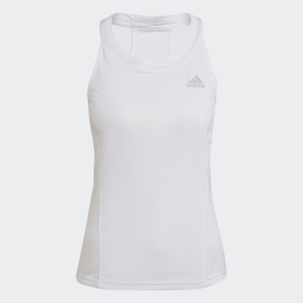 Club Tennis Débardeur Blanc Adidas