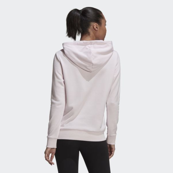 Sweat à Capuche Décontracté Logo Adidas Essentials Rose