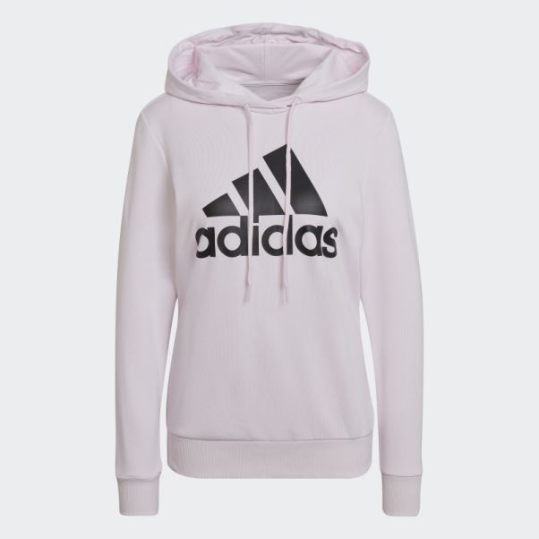 Sweat à Capuche Décontracté Logo Adidas Essentials Rose